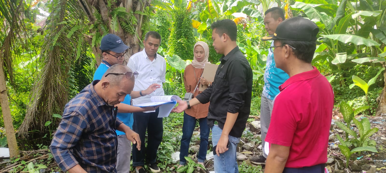 Pemeriksaan Setempat Perkara Nomor 30/Pdt.G/2023/PN Blp