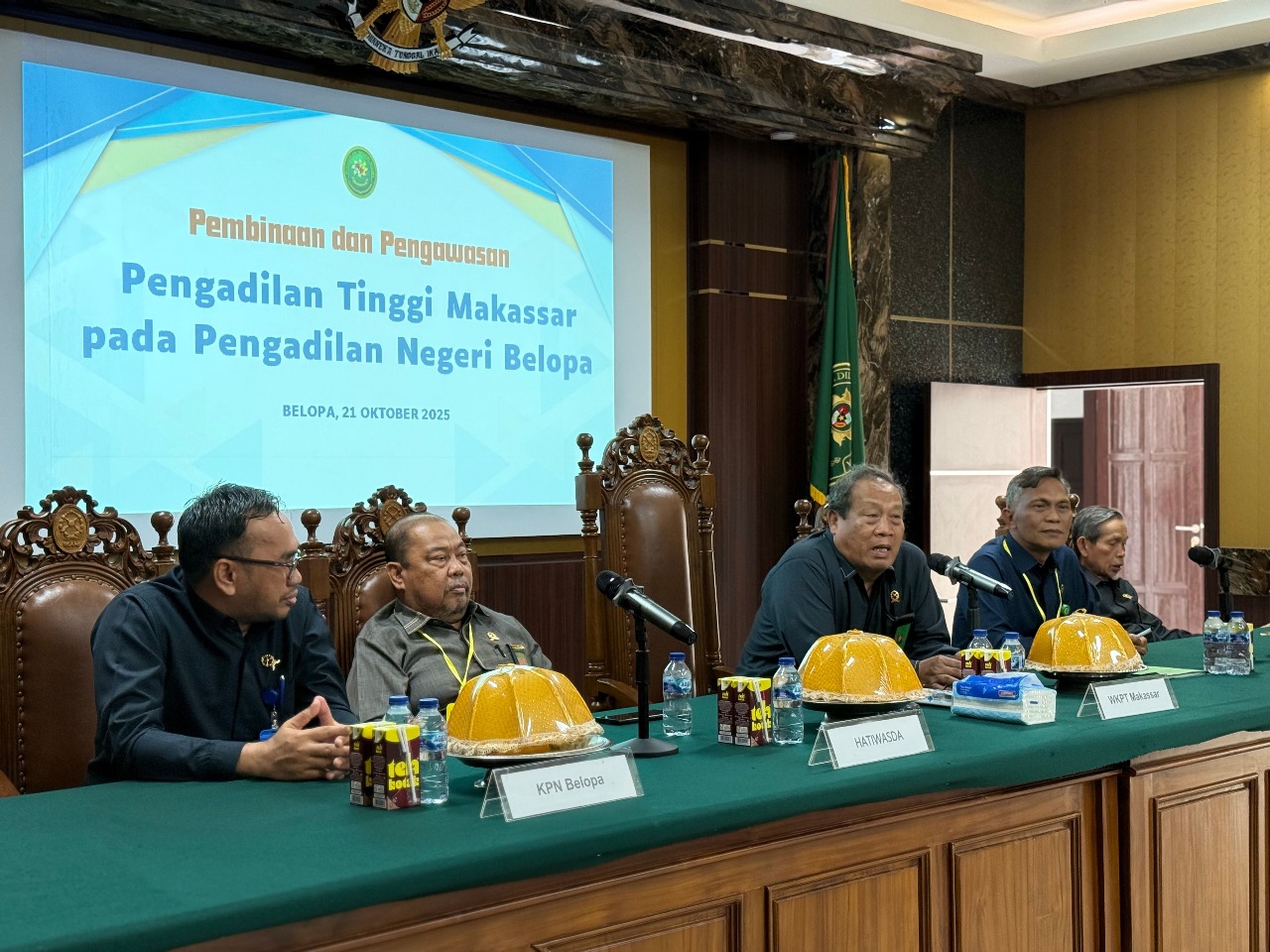 Pembinaan dan Pengawasan oleh Wakil Ketua Pengadilan Tinggi Makassar