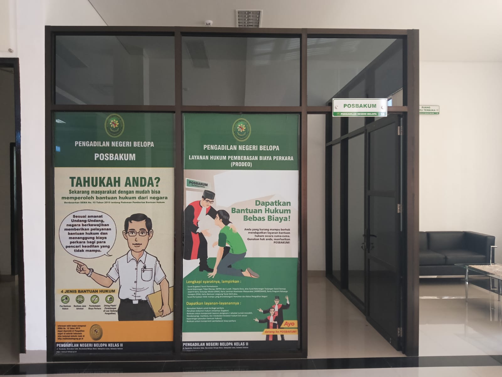 Pengadaan Langsung Penyedia Jasa Layanan Pos Bantuan Hukum Pada Pengadilan Negeri Belopa Tahun Anggaran 2023