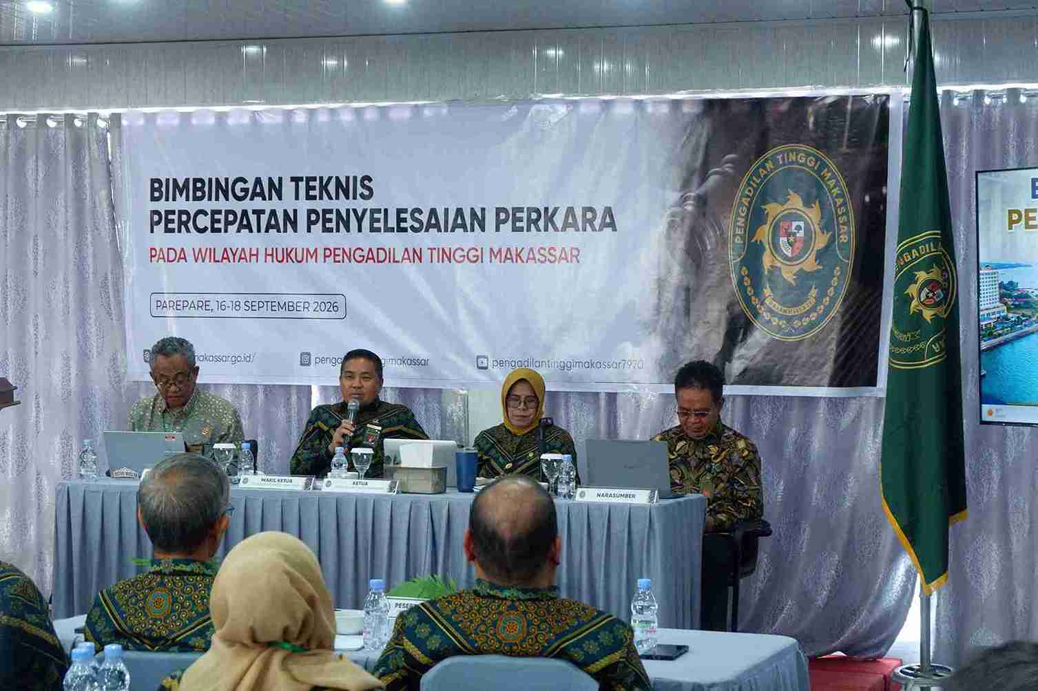 Bimbingan Teknis Percepatan Penyelesaian Perkara